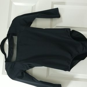 Natalie Girls Black Leotard sz. Small